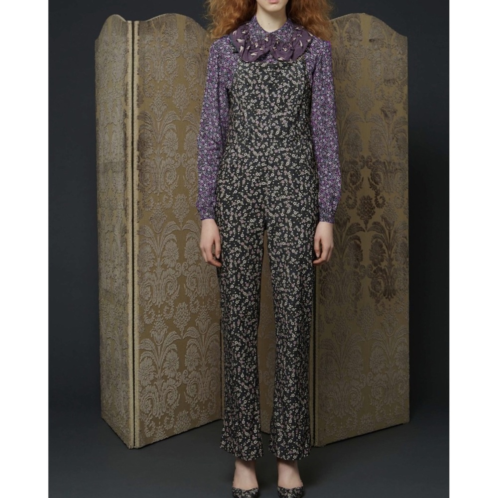 L'Orla Orla Kiely 2017 Floral Cascade Dungarees - Picture 1 of 8